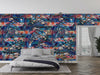 Abstract Watercolor Wallpaper, Seamless Pattern Mural, Oversized Custom Size Wall Art, Non - Woven, Non - Adhesive, Modern Wall Paper, Removable - Adawall Wallpaper - Registered Trade Accounts Only, Wallpaper Wholesale Account - W77645 - Adawall Wholesale - Wallpaper Wholesaler