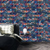 Abstract Watercolor Wallpaper, Seamless Pattern Mural, Oversized Custom Size Wall Art, Non - Woven, Non - Adhesive, Modern Wall Paper, Removable - Adawall Wallpaper - Registered Trade Accounts Only, Wallpaper Wholesale Account - W77645 - Adawall Wholesale - Wallpaper Wholesaler