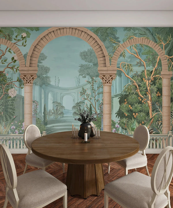 Ancient Roman Architecture Wallpaper,Botanic Mural, Oversized Custom Size Wall Art, Non - Woven, Non - Adhesive, Modern Wall Paper, Removable - Adawall Wallpaper - Registered Trade Accounts Only, Wallpaper Wholesale Account - W77505 - Adawall Wholesale - Wallpaper Wholesaler