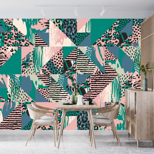 Animal Prints Wallpaper, Seamless Pattern Mural, Oversized Custom Size Wall Art, Non - Woven, Non - Adhesive, Modern Wall Paper, Removable - Adawall Wallpaper - Registered Trade Accounts Only, Wallpaper Wholesale Account - W78039 - Adawall Wholesale - Wallpaper Wholesaler