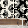 Art Deco Crane Wallpaper, Seamless Pattern Mural, Oversized Custom Size Wall Art, Non - Woven, Non - Adhesive, Modern Wall Paper, Removable - Adawall Wallpaper - Registered Trade Accounts Only, Wallpaper Wholesale Account - W77847 - Adawall Wholesale - Wallpaper Wholesaler