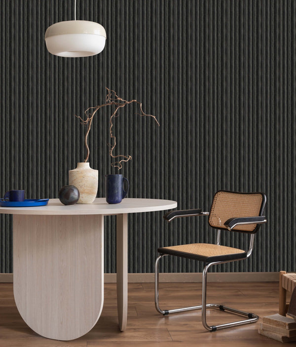 Ash Black Panel , PS Wall Home Decoration Panel - Premium Quality - Adawall Wallpaper - Registered Trade Accounts Only, Wallpaper Wholesale Account - APS605 - Adawall Wholesale - Wallpaper Wholesaler