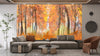 Autumn Forest Wallpaper, Oil Painting Mural, Oversized Custom Size Wall Art, Non - Woven, Non - Adhesive, Modern Wall Paper, Removable - Adawall Wallpaper - Registered Trade Accounts Only, Wallpaper Wholesale Account - W78164 - Adawall Wholesale - Wallpaper Wholesaler