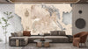 Baroque With Birds Wallpaper, Classic Style Mural, Oversized Custom Size Wall Art, Non - Woven, Non - Adhesive, Modern Wall Paper, Removable - Adawall Wallpaper - Registered Trade Accounts Only, Wallpaper Wholesale Account - W77650 - Adawall Wholesale - Wallpaper Wholesaler
