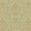 Beautiful Damask Deep Embossed Wallpaper, 3D Textured Wallcovering, Traditional, Extra Large 114 sq ft Roll, Elegant Wallpaper, Washable - Walloro High End Wallcoverings & More