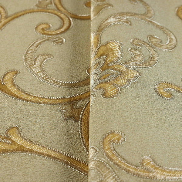 Beautiful Damask Deep Embossed Wallpaper, 3D Textured Wallcovering, Traditional, Extra Large 114 sq ft Roll, Elegant Wallpaper, Washable - Adawall Wallpaper - Registered Trade Accounts Only, Wallpaper Wholesale Account - 6806-4 - Adawall Wholesale - Wallpaper Wholesaler
