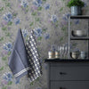 Beautiful Embossed Floral Wallpaper, Rich Textured Wallcovering, Traditional, Green Blue, Extra Large 114 sq ft Roll, Flowers Wall Paper - Adawall Wallpaper - Registered Trade Accounts Only, Wallpaper Wholesale Account - 4708-3 - Adawall Wholesale - Wallpaper Wholesaler