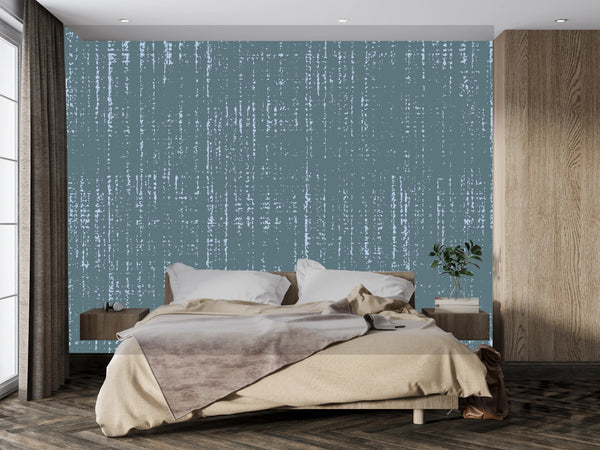 Grey French Linen Wallpaper, Seamless Pattern Mural, Oversized Custom Size Wall Art, Non-Woven, Non-Adhesive, Modern Wall Paper, Removable