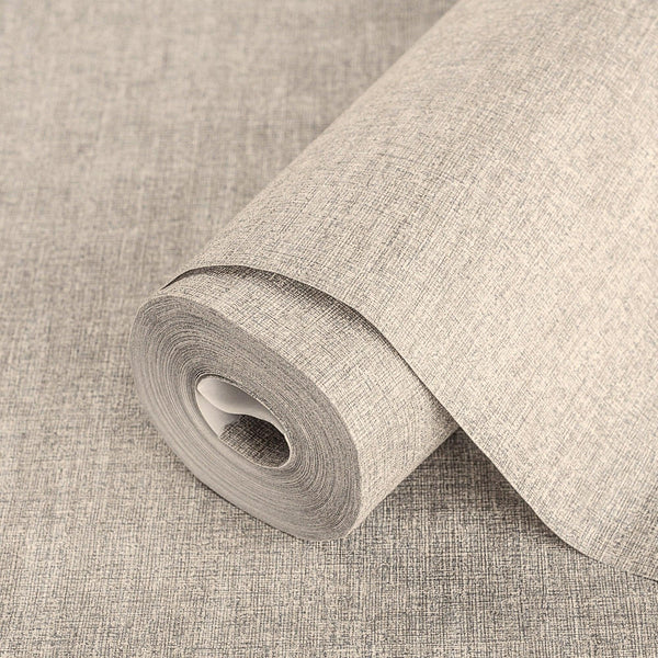 Beige Color Linen Textured Wallpaper, Cream Modern Neutral Colors Non - Pasted Wallcovering - Adawall Wallpaper - Registered Trade Accounts Only, Wallpaper Wholesale Account - 1112-3 - Adawall Wholesale - Wallpaper Wholesaler