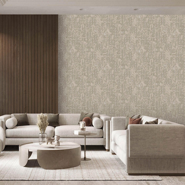 Beige Distressed Solid Color Wallpaper, 3D Embossed Shiny Wallcovering, Weathered Effect - Adawall Wallpaper - Registered Trade Accounts Only, Wallpaper Wholesale Account - 23212-4 - Adawall Wholesale - Wallpaper Wholesaler