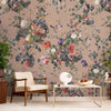 Beige Large Peony Floral Wall Mural, Floral Flowers Wallpaper, Oversized Elegant Custom Size Wall Art, Non - Woven, Non - Pasted, Removable - Adawall Wallpaper - Registered Trade Accounts Only, Wallpaper Wholesale Account - SE315-3 - Adawall Wholesale - Wallpaper Wholesaler