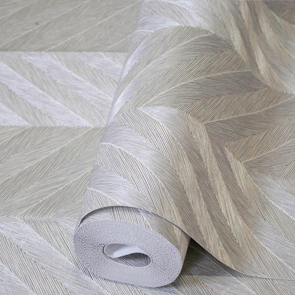 Beige Shiny Chevron Wallpaper, Deep Embossed Luxury Shimmering Geometric Pattern Wall Paper - Adawall Wallpaper - Registered Trade Accounts Only, Wallpaper Wholesale Account - 1204-4 - Adawall Wholesale - Wallpaper Wholesaler