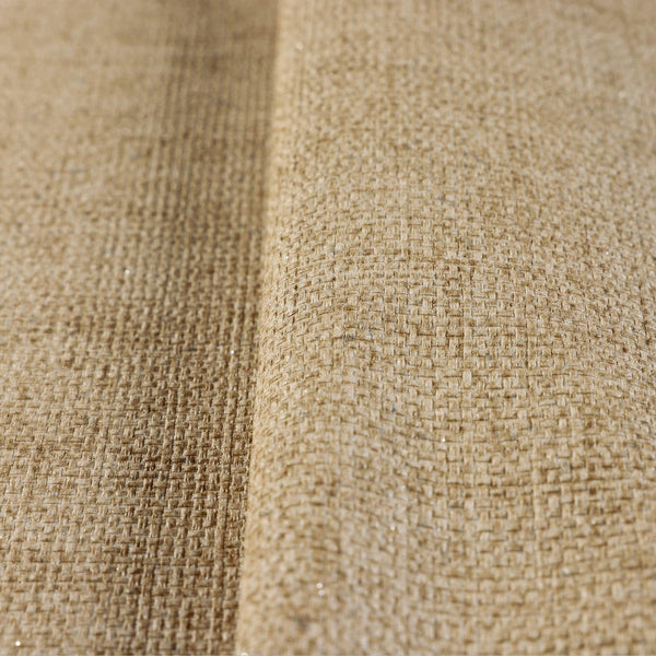 Beige Sparkling Linen Texture Textured Wallpaper, Classical Woven Fabric Decorative Wallcovering - Walloro High End Wallcoverings & More