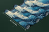 Big Wave in a Raging Sea Wallpaper, Oil Painting Mural, Oversized Custom Size Wall Art, Non - Woven, Non - Adhesive, Modern Wall Paper, Removable - Adawall Wallpaper - Registered Trade Accounts Only, Wallpaper Wholesale Account - W77613 - Adawall Wholesale - Wallpaper Wholesaler