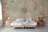Birds Trees Nature Scene Wallpaper, Tropical Botanical Wall Mural, Green Customized Wallpaper, Home Decor, Bedroom, Store, Forest Large Wall Art - Adawall Wallpaper - Registered Trade Accounts Only, Wallpaper Wholesale Account - A305-3 - Adawall Wholesale - Wallpaper Wholesaler