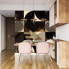 Black and Brown Wallpaper, Geometric Mural, Oversized Custom Size Wall Art, Non - Woven, Non - Adhesive, Modern Wall Paper, Removable - Adawall Wallpaper - Registered Trade Accounts Only, Wallpaper Wholesale Account - W77625 - Adawall Wholesale - Wallpaper Wholesaler