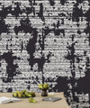 Black Grunge Texture Wallpaper, White Background Mural, Oversized Custom Size Wall Art, Non - Woven, Non - Adhesive, Modern Wall Paper, Removable - Adawall Wallpaper - Registered Trade Accounts Only, Wallpaper Wholesale Account - W77533 - Adawall Wholesale - Wallpaper Wholesaler