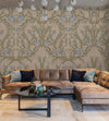 Blossom Chinoiserie Floral Wall Mural, Flower Bloom Brown Wallpaper, Large Botanical Customized Wall Art, Non - Woven, Non - Adhesive, Removable - Adawall Wallpaper - Registered Trade Accounts Only, Wallpaper Wholesale Account - SE307-1 - Adawall Wholesale - Wallpaper Wholesaler