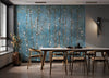 Blue Bloom Flowers Wall Mural, Floral Blossom Wallpaper, Oversized Nature Art Customized Wall Covering, Non - Woven, Non - Adhesive, Removable - Adawall Wallpaper - Registered Trade Accounts Only, Wallpaper Wholesale Account - SE311-1 - Adawall Wholesale - Wallpaper Wholesaler