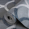 Blue Luxury Fish Scale Deep Embossed Wallpaper, 3D Textured Lace Patterns, Thick Wallcovering - Adawall Wallpaper - Registered Trade Accounts Only, Wallpaper Wholesale Account - 7811-3 - Adawall Wholesale - Wallpaper Wholesaler