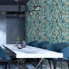Blue Marble Embossed Wallpaper, Marbled Pattern Striped Stone Effect Modern Wallcovering, Washable - Adawall Wallpaper - Registered Trade Accounts Only, Wallpaper Wholesale Account - 1201-4 - Adawall Wholesale - Wallpaper Wholesaler
