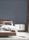 Blue Muse Linen Texture Wallpaper, Natural Wallpaper, Modern & Minimalist Wall Covering, Modern Look Neutral Colors Glittering Wallcovering - Adawall Wallpaper -Registered Trade Accounts Only, Wallpaper Wholesale Account - 25104-9 - Adawall Wholesale - Wallpaper Wholesaler