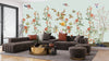 Branches Wallpaper, Flowers Mural, Oversized Custom Size Wall Art, Non - Woven, Non - Adhesive, Modern Wall Paper, Removable - Adawall Wallpaper - Registered Trade Accounts Only, Wallpaper Wholesale Account - W77690 - Adawall Wholesale - Wallpaper Wholesaler