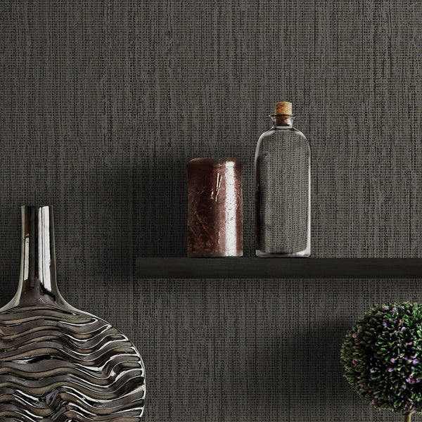 Brown 3D Embossed Modern Wallpaper, Subtle Neutral Colors Light Striped Design Wallcovering - Adawall Wallpaper - Registered Trade Accounts Only, Wallpaper Wholesale Account - 3711-6 - Adawall Wholesale - Wallpaper Wholesaler