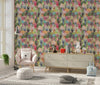 Childish Forest Wallpaper, Seamless Pattern Mural, Oversized Custom Size Wall Art, Non - Woven, Non - Adhesive, Modern Wall Paper, Removable - Adawall Wallpaper - Registered Trade Accounts Only, Wallpaper Wholesale Account - W77588 - Adawall Wholesale - Wallpaper Wholesaler