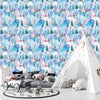 Childish Forest Wallpaper, Winter Seamless Pattern Mural, Oversized Custom Size Wall Art, Non - Woven, Non - Adhesive, Modern Wall Paper, Removable - Adawall Wallpaper - Registered Trade Accounts Only, Wallpaper Wholesale Account - W77589 - Adawall Wholesale - Wallpaper Wholesaler