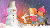 Children and Animals Wallpaper, Build a Snowman Mural, Oversized Custom Size Wall Art, Non - Woven, Non - Adhesive, Modern Wall Paper, Removable - Adawall Wallpaper - Registered Trade Accounts Only, Wallpaper Wholesale Account - W78134 - Adawall Wholesale - Wallpaper Wholesaler