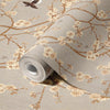 Chinoiserie Birds Floral Wall Mural, Light Beige Flowers Blossom Wallpaper, Large, Oversized Elegant Custom Size Wall Art, Non - Woven, Non - Pasted, Modern - Adawall Wallpaper - Registered Trade Accounts Only, Wallpaper Wholesale Account - SE316-3 - Adawall Wholesale - Wallpaper Wholesaler