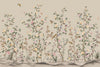 Chinoiserie Floral Blossoms Wall Mural, Green Botanical Tree Flowers Wallpaper, Custom Size Wall Covering, Non - Woven, Non - Adhesive, Removable, Washable - Adawall Wallpaper - Registered Trade Accounts Only, Wallpaper Wholesale Account - FJ303-3 - Adawall Wholesale - Wallpaper Wholesaler