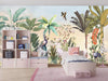 Chinoiserie Style Wallpaper, Birds, Plants Mural, Oversized Custom Size Wall Art, Non - Woven, Non - Adhesive, Modern Wall Paper, Removable - Adawall Wallpaper - Registered Trade Accounts Only, Wallpaper Wholesale Account - W77809 - Adawall Wholesale - Wallpaper Wholesaler