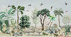 Chinoiserie Wallpaper, Birds, Jungle Mural, Oversized Custom Size Wall Art, Non - Woven, Non - Adhesive, Modern Wall Paper, Removable - Adawall Wallpaper - Registered Trade Accounts Only, Wallpaper Wholesale Account - W77670 - Adawall Wholesale - Wallpaper Wholesaler