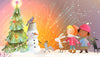 Christmas Tree, Snowman Wallpaper, Children, Animals Mural, Oversized Custom Size Wall Art, Non - Woven, Non - Adhesive, Modern Wall Paper, Removable - Adawall Wallpaper - Registered Trade Accounts Only, Wallpaper Wholesale Account - W78155 - Adawall Wholesale - Wallpaper Wholesaler