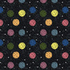 Colorful Balls Wallpaper, Black Background Mural, Oversized Custom Size Wall Art, Non - Woven, Non - Adhesive, Modern Wall Paper, Removable - Adawall Wallpaper - Registered Trade Accounts Only, Wallpaper Wholesale Account - W77634 - Adawall Wholesale - Wallpaper Wholesaler