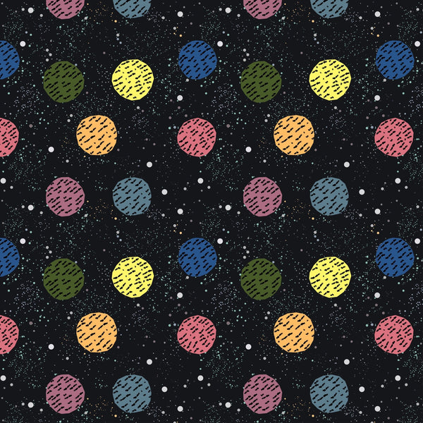 Colorful Balls Wallpaper, Black Background Mural, Oversized Custom Size Wall Art, Non - Woven, Non - Adhesive, Modern Wall Paper, Removable - Adawall Wallpaper - Registered Trade Accounts Only, Wallpaper Wholesale Account - W77634 - Adawall Wholesale - Wallpaper Wholesaler