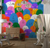Colorful Cartoon People Wallpaper, Seamless Pattern Mural, Oversized Custom Size Wall Art, Non - Woven, Non - Adhesive, Modern Wall Paper, Removable - Adawall Wallpaper - Registered Trade Accounts Only, Wallpaper Wholesale Account - W78200 - Adawall Wholesale - Wallpaper Wholesaler