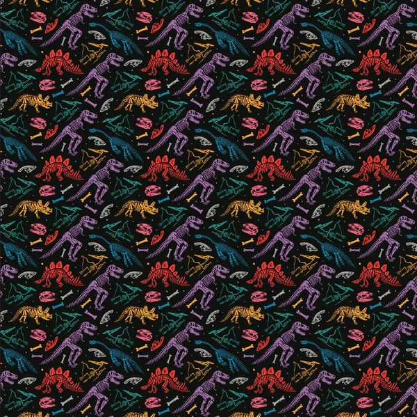 Colorful Dinosaur Skeletons Wallpaper, Seamless Pattern Mural, Oversized Custom Size Wall Art, Non - Woven, Non - Adhesive, Modern Wall Paper, Removable - Adawall Wallpaper - Registered Trade Accounts Only, Wallpaper Wholesale Account - W77552 - Adawall Wholesale - Wallpaper Wholesaler