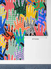 Colorful Diversed People Hand Wallpaper, Seamless Pattern Mural, Oversized Custom Size Wall Art, Non - Woven, Non - Adhesive, Modern Wall Paper, Removable - Adawall Wallpaper - Registered Trade Accounts Only, Wallpaper Wholesale Account - W78201 - Adawall Wholesale - Wallpaper Wholesaler
