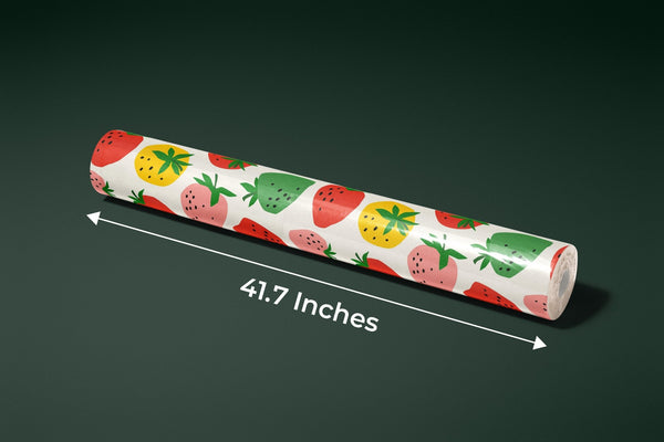 Colorful Strawberries Wallpaper, Seamless Pattern Mural, Oversized Custom Size Wall Art, Non - Woven, Non - Adhesive, Modern Wall Paper, Removable - Adawall Wallpaper - Registered Trade Accounts Only, Wallpaper Wholesale Account - W78064 - Adawall Wholesale - Wallpaper Wholesaler