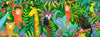 Colorful Wild Animals Wallpaper, African Jungle Mural, Oversized Custom Size Wall Art, Non - Woven, Non - Adhesive, Modern Wall Paper, Removable - Adawall Wallpaper - Registered Trade Accounts Only, Wallpaper Wholesale Account - W77535 - Adawall Wholesale - Wallpaper Wholesaler