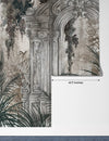 Columns in the Tropics Wallpaper, Watercolor Style Mural, Oversized Custom Size Wall Art, Non - Woven, Non - Adhesive, Modern Wall Paper, Removable - Adawall Wallpaper - Registered Trade Accounts Only, Wallpaper Wholesale Account - W77507 - Adawall Wholesale - Wallpaper Wholesaler