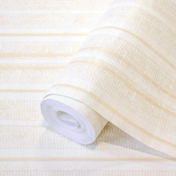 Cream Conetmporary Stripe Pattern Embossed Wallpaper, Professional Luxury Striped Wall Paper - Adawall Wallpaper - Registered Trade Accounts Only, Wallpaper Wholesale Account - 1208-3 - Adawall Wholesale - Wallpaper Wholesaler