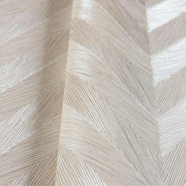 Cream Shiny Chevron Wallpaper, Deep Embossed Luxury Shimmering Geometric Pattern Wall Paper - Adawall Wallpaper - Registered Trade Accounts Only, Wallpaper Wholesale Account - 1204-2 - Adawall Wholesale - Wallpaper Wholesaler