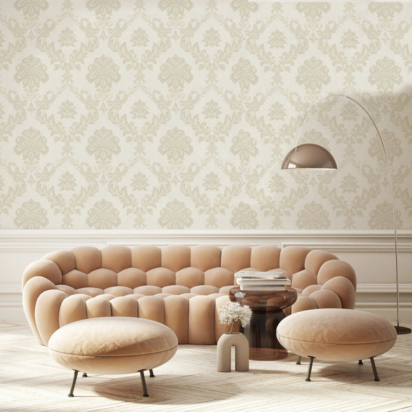 Cream Wallpaper With Dark Patterns Wallpaper, Textured Wallpaper,Natural Wallpaper, Modern & Minimalist Wall Covering,Modern Look Neutral Colors Glittering Wallcovering - Adawall Wallpaper - Registered Trade Accounts Only, Wallpaper Wholesale Account - 24206-2 - Adawall Wholesale - Wallpaper Wholesaler