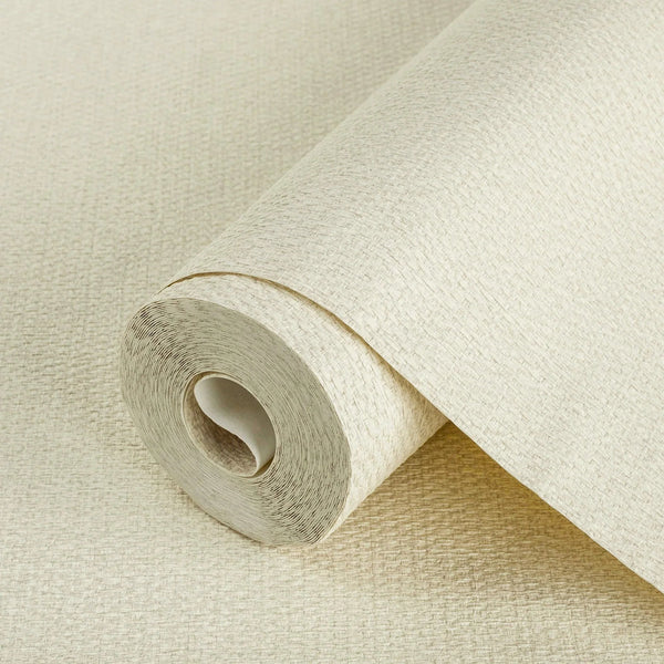 Cream Woven Textured Jute Wallpaper, Burlap Pattern Fiber Weave Pattern Non - Pasted - Adawall Wallpaper - Registered Trade Accounts Only, Wallpaper Wholesale Account - 1013-1 - Adawall Wholesale - Wallpaper Wholesaler