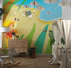 Cute Crab Wallpaper, Tropical Beach Mural, Oversized Custom Size Wall Art, Non - Woven, Non - Adhesive, Modern Wall Paper, Removable - Adawall Wallpaper - Registered Trade Accounts Only, Wallpaper Wholesale Account - W78127 - Adawall Wholesale - Wallpaper Wholesaler