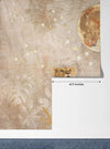 Cute Lion Baby Wallpaper, Gold Moon Mural, Oversized Custom Size Wall Art, Non - Woven, Non - Adhesive, Modern Wall Paper, Removable - Adawall Wallpaper - Registered Trade Accounts Only, Wallpaper Wholesale Account - W78090 - Adawall Wholesale - Wallpaper Wholesaler